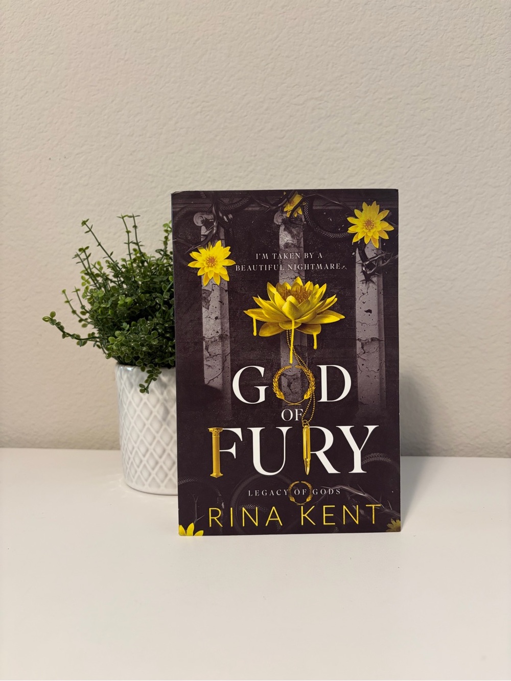 God of Fury by Rina Kent - OOP SE cover